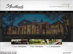 Sites similar to woodlandsmansion.com