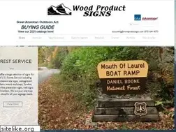 Sites similar to woodproductsigns.com