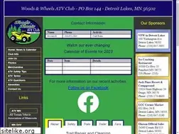 Sites similar to woodsandwheelsatvclub.com
