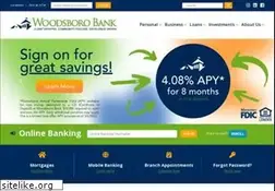 Sites similar to woodsborobank.com