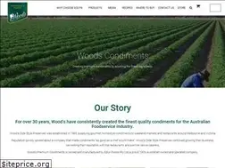 Sites similar to woodscondiments.com.au