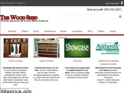 Sites similar to woodshedunfinishedfurniture.com