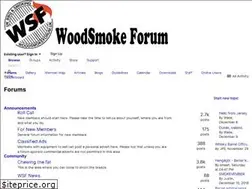 Sites similar to woodsmokeforum.uk