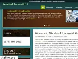 Sites similar to woodstocklocksmithga.com