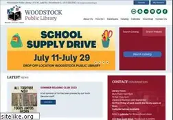 Sites similar to woodstockpubliclibrary.org