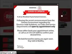 Sites similar to woodstocktoyota.ca