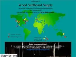 Sites similar to woodsurfboardsupply.com