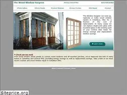 Sites similar to woodwindowsurgeon.com