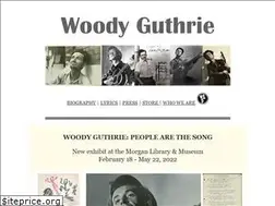 Sites similar to woodyguthrie.com