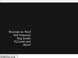 Sites similar to woofandcompany.com