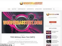 Sites similar to wooferbasstest.com