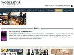 Sites similar to woolleysrestaurant.com