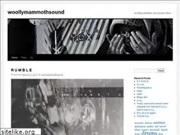 Sites similar to woollymammothsound.wordpress.com