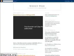 Sites similar to woolypigs.blogspot.com