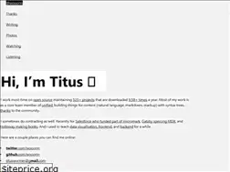 Sites similar to wooorm.com
