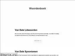 Sites similar to woordenboek.nl