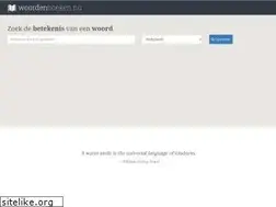 Sites similar to woordenboeken.nu