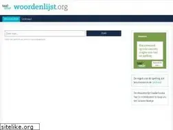 Sites similar to woordenlijst.org