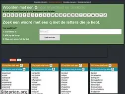 Sites similar to woordenmeteenq.com