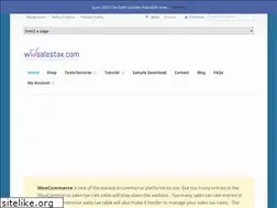 Sites similar to woosalestax.com