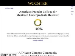 Sites similar to wooster.edu