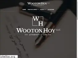 Sites similar to wootonhoylaw.com