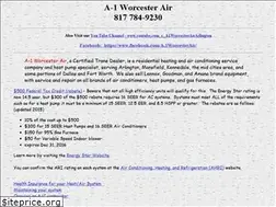 Sites similar to worcesterair.com