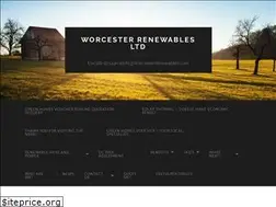 Sites similar to worcesterrenewables.com