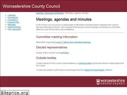 Sites similar to worcestershire.moderngov.co.uk
