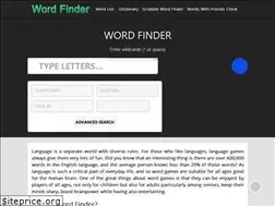 Sites similar to word-finder.co