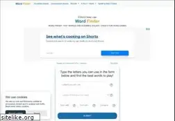 Sites similar to word-finder.mobi
