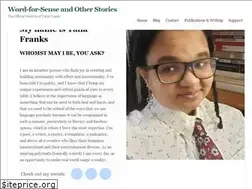 Sites similar to word-for-sense.com