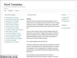 Sites similar to word-templates.org