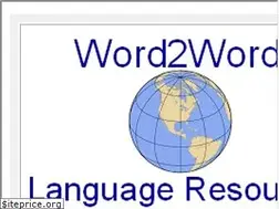 Sites similar to word2word.com