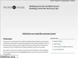 Sites similar to wordandwork.org