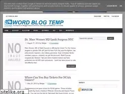 Sites similar to wordblogtemplates.blogspot.com