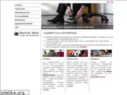 Sites similar to wordbyword.hu
