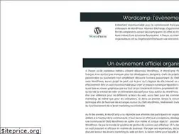 Sites similar to wordcamp.fr