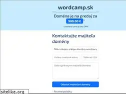 Sites similar to wordcamp.sk