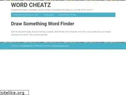 Sites similar to wordcheatz.com