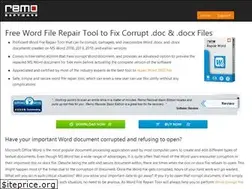 Sites similar to wordfilerepairtool.net