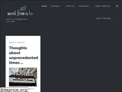 Sites similar to wordfromabird.com