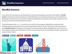 Sites similar to wordfulanswers.info