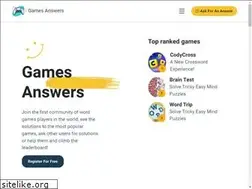 Sites similar to wordgamesanswers.com
