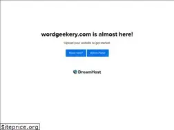Sites similar to wordgeekery.com