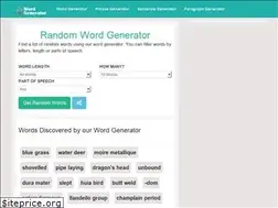 Sites similar to wordgenerator.info