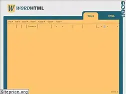 Sites similar to wordhtml.com