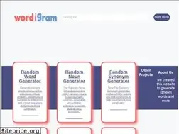 Sites similar to wordigram.com