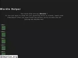 Sites similar to wordle-helper.com