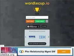 Sites similar to wordlecup.io